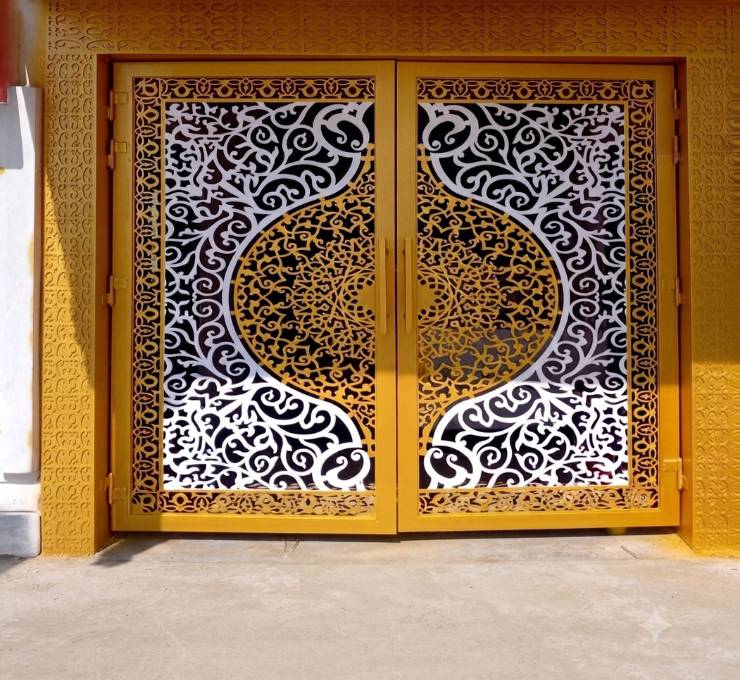 Decorative Double Door